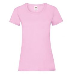 Koszulka Damska Valueweight. Czerwone bluzki FRUIT OF THE LOOM, xl, bez wzorów, sportowe, bez kołnierzyka, bez ramiączek. Za 30.99 zł.