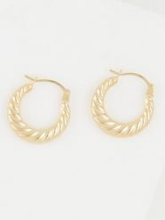 OR ÉCLAT Złote kolczyki-kreole "Iseult" rozmiar: onesize. Żółte kolczyki OR ÉCLAT, złote. Za 434.99 zł.