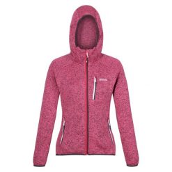 Bluza Polarowa Z Kapturem Damska Newhill Marl. Czerwone bluzy Regatta, m, bez wzorów, z polaru, z kapturem. Za 107.99 zł.