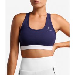 Stanik Fitness Pro 2.0 Navy. Niebieskie bielizna sportowa NORDICDOTS, xs, bez wzorów, z elastanu. Za 150.00 zł.