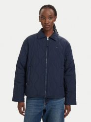 Tommy Jeans Kurtka przejściowa Tjw Coach DW0DW22909 Granatowy Regular Fit. Niebieskie kurtki Tommy Jeans, m, bez wzorów, z jeansu, bez kaptura. Za 649.99 zł.
