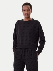 HUGO Bluza Lokky 50545210 Czarny Relaxed Fit. Czarne bluzy Hugo, xxl, bez wzorów, z bawełny, bez kaptura. Za 479.99 zł.