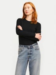 JJXX Bluzka Celine 12258414 Czarny Slim Fit. Czarne bluzki JJXX, xl, bez wzorów, z bawełny, bez kołnierzyka, bez ramiączek. Za 49.99 zł.