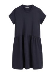 Marc O´Polo Sukienka w kolorze granatowym rozmiar: M. Niebieskie sukienki m, bez wzorów, bez kołnierzyka, bez ramiączek, midi. Za 240.99 zł.