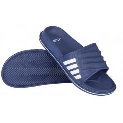 Klapki basenowe damskie Aqua-sport adisport. Białe klapki AQUA-SPORT, bez wzorów, bez obcasa. Za 29.00 zł.