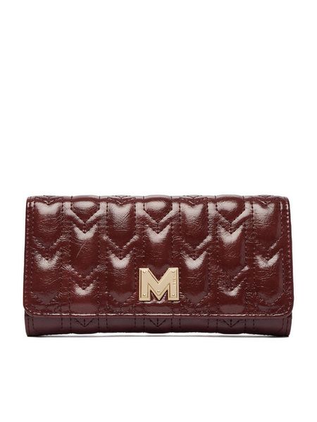 MEXX Portfel CEO-MEXX-W1-001-AW26 Bordowy. Czerwone portfele Mexx, bez wzorów, ze skóry. Za 89.99 zł.