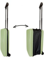 Joybos Walizka w kolorze jasnozielonym - 34 x 47,5 x 28 cm rozmiar: onesize. Zielone walizki Joybos, bez wzorów. Za 252.94 zł.