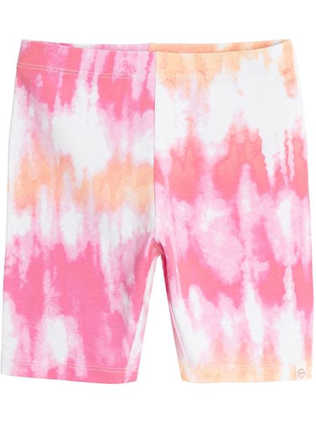 COOL CLUB Legginsy w kolorze jasnoróżowo-białym rozmiar: 104. Białe szorty COOL CLUB, bez wzorów. Za 17.49 zł.