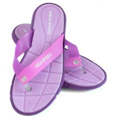 Japonki basenowe damskie Aqua Speed Bali. Czerwone klapki Aqua-Speed, bez wzorów, bez obcasa. Za 36.99 zł.
