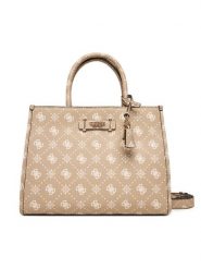 Guess Torebka Silia HWGP98 90220 Beżowy. Brązowe torebki klasyczne Guess, z aplikacjami, ze skóry, bez dodatków. Za 719.99 zł.