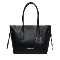 Torebka LOVE MOSCHINO. Czarne torebki klasyczne Love Moschino, bez wzorów, bez dodatków. Za 1,099.00 zł.