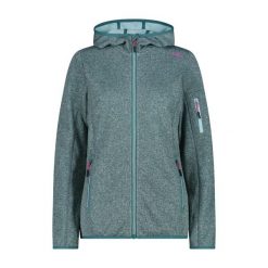 Bluza damska turystyczna CMP 30H5856. Zielone bluzy CMP, xl, bez wzorów, bez kaptura. Za 274.00 zł.