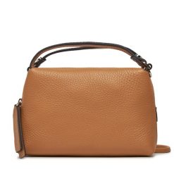Torebka Gianni Chiarini. Brązowe torebki klasyczne Gianni Chiarini, bez wzorów, bez dodatków. Za 359.99 zł.
