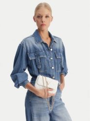 Guess Torebka J5YZ17 WGT10 Biały. Białe torebki klasyczne Guess, z aplikacjami, ze skóry, bez dodatków. Za 209.99 zł.