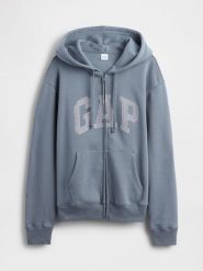 GAP Bluza w kolorze niebieskim rozmiar: XL. Niebieskie bluzy GAP, xl, bez wzorów, bez kaptura. Za 130.81 zł.