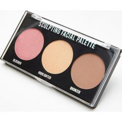 Paleta do konturowania twarzy - Kremowy. Palety cieni Cropp. Za 24.99 zł.