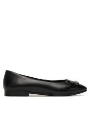 MEXX Baleriny MX/018C-RST Czarny. Czarne baleriny Mexx, bez wzorów, ze skóry, bez obcasa. Za 239.99 zł.