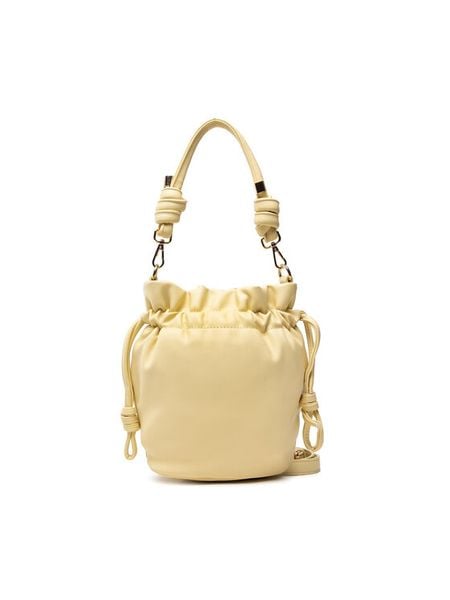 Jenny Fairy Torebka MJK-J-214-50-01 Żółty. Żółte torebki klasyczne Jenny Fairy, bez wzorów, ze skóry, bez dodatków. Za 77.98 zł.