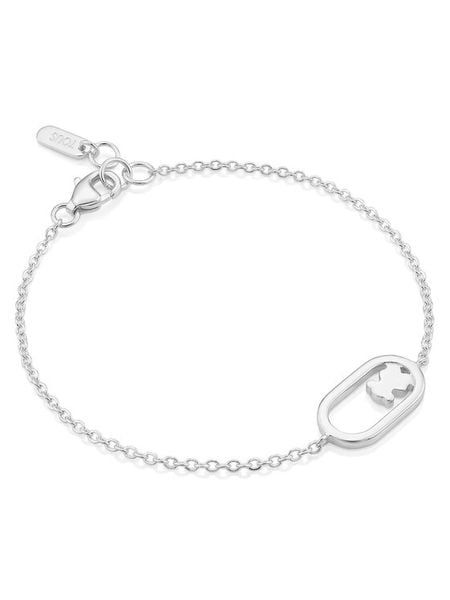 TOUS Bransoletka 1004560800 Srebrny. Szare bransoletki Tous, srebrne. Za 299.99 zł.