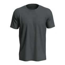 Koszulka Unisex Dla Dorosłych Lux. Szare bluzki STEDMAN, xl, bez wzorów, sportowe, bez kołnierzyka, bez ramiączek. Za 49.99 zł.