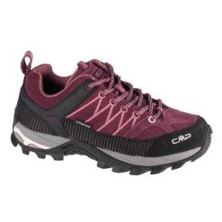 Damskie Buty Turystyczne Rigel Suede Low Cut. Czarne trekkingi CMP, trekkingowe. Za 604.99 zł.