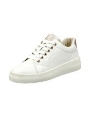 GANT Footwear Skórzane sneakersy "Lawill" w kolorze złoto-biało-jasnoróżowym rozmiar: 39. Białe trampki GANT Footwear, bez wzorów, ze skóry, bez zapięcia. Za 269.11 zł.
