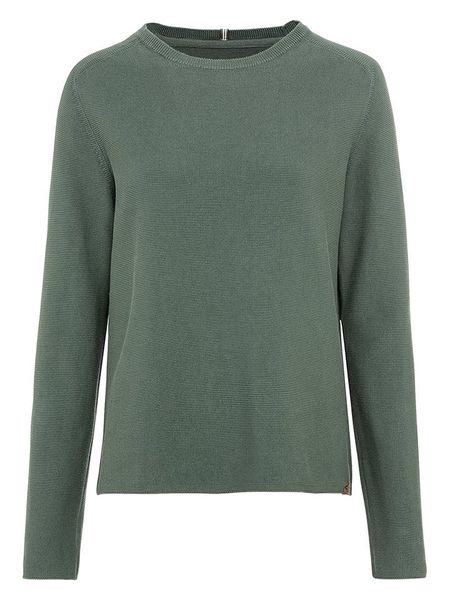 Camel Active Sweter w kolorze zielonym rozmiar: XS. Zielone swetry Camel Active, xs, bez wzorów, z bawełny, bez ramiączek. Za 164.95 zł.