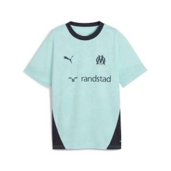 Młodzieżowa koszulka treningowa Olympique Marsylia PUMA Safe Lake New Navy Blue. Niebieskia bluzki Puma, l, bez wzorów, młodzieżowe, bez kołnierzyka, bez ramiączek. Za 199.00 zł.