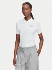 Beverly Hills Polo Club Polo L2602-HR Biały Regular Fit. Białe koszulki polo Beverly Hills Polo Club, l, bez wzorów, z bawełny, bez kołnierzyka, bez ramiączek. Za 245.99 zł.