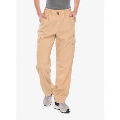 Spodnie turystyczne damskie Columbia Skien Valley Cargo Pant. Brązowe spodnie sportowe Columbia, bez wzorów, trekkingowe. Za 461.99 zł.