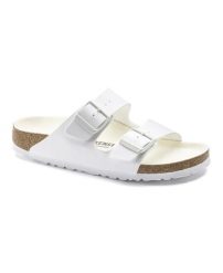 Klapki damskie Birkenstock Arizona. Klapki Birkenstock, bez wzorów, z materiału, bez obcasa. Za 567.00 zł.