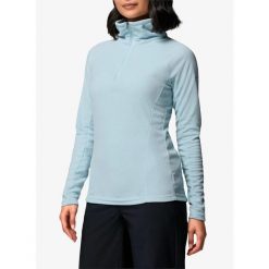 Bluza damska bez kaptura Columbia Glacial IV 1/2 Zip. Niebieskie bluzy Columbia, bez wzorów, bez kaptura. Za 173.19 zł.