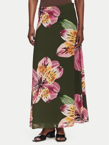 Vero Moda Spódnica maxi Ismene 10351432 Zielony Regular Fit. Zielone spódnice Vero Moda, s, bez wzorów, z syntetyku, maxi. Za 104.99 zł.