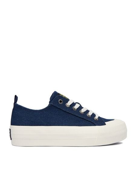G-Star Raw Trampki CEO-GST01 Granatowy. Niebieskie trampki G-Star Raw, bez wzorów, z materiału, bez zapięcia. Za 143.99 zł.
