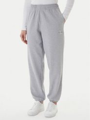 Calvin Klein Jeans Spodnie dresowe Foil Monologo LV047E826G Szary Regular Fit. Szare spodnie dresowe Calvin Klein Jeans, m, bez wzorów, z bawełny. Za 409.99 zł.