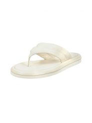GANT Footwear Skórzane japonki "Clareha" w kolorze kremowym rozmiar: 39. Brązowe klapki GANT Footwear, bez wzorów, ze skóry, z otwartym noskiem, bez obcasa. Za 162.49 zł.