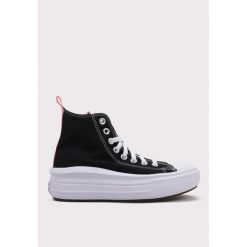 Kapcie CONVERSE CTAS MOVE HI Czarny. Czarne obuwie domowe Converse, bez wzorów, z tkaniny, bez zapięcia. Za 267.99 zł.