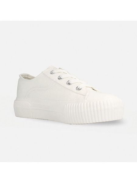 Lee Sneakersy "Isla" w kolorze białym rozmiar: 37. Białe trampki Lee, bez wzorów, bez zapięcia. Za 100.52 zł.
