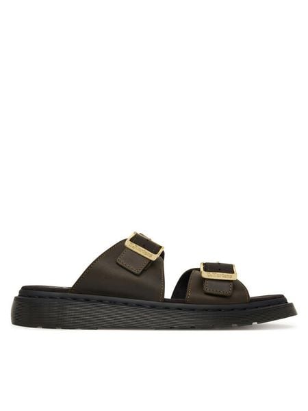 Dr. Martens Klapki Josef DM42328300 Brązowy. Brązowe klapki Dr. Martens, bez wzorów, ze skóry, bez obcasa. Za 559.99 zł.