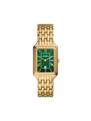 Fossil Zegarek Raquel ES5341 Złoty. Żółte, analogowe zegarki Fossil, złote. Za 1,369.00 zł.