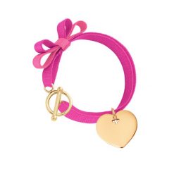 Walentynki Crazy in love. Czerwone bransoletki Lilou, pozłacane. Za 237.00 zł.