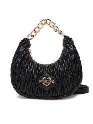 LOVE MOSCHINO Torebka JC4014PP1NLH0000 Czarny. Czarne torebki klasyczne Love Moschino, bez wzorów, ze skóry, bez dodatków. Za 929.99 zł.