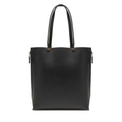 Torebka Gino Rossi. Czarne torebki klasyczne Gino Rossi, bez wzorów, bez dodatków. Za 279.99 zł.