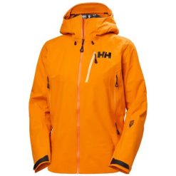 Damska kurtka turystyczna Helly Hansen Odin 9 Worlds 3.0. Brązowe kurtki narciarskie Helly Hansen, l, bez wzorów, z hardshellu, bez kaptura, narciarskie. Za 1,735.00 zł.