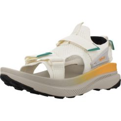 Sandały TEVA W AVENTRAIL Biały. Białe sandały Teva, bez wzorów, z syntetyku, sportowe, bez obcasa, bez zapięcia. Za 465.99 zł.