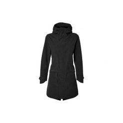 Rowerowa kurtka przeciwdeszczowa Mosse damska czarna. Czarne kurtki sportowe BASIL, bez wzorów, bez kaptura, rowerowe. Za 506.75 zł.