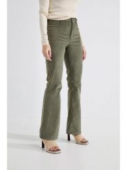 Josephine & Co Dżinsy "Alessandro" - Flare fit - w kolorze zielonym rozmiar: 36. Zielone jeansy Josephine & Co, bez wzorów. Za 231.68 zł.