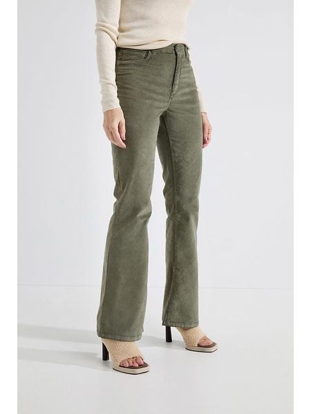 Josephine & Co Dżinsy "Alessandro" - Flare fit - w kolorze zielonym rozmiar: 36. Zielone jeansy Josephine & Co, bez wzorów. Za 231.68 zł.