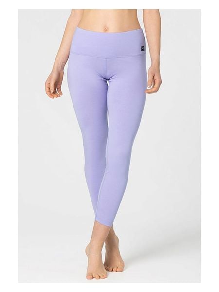 Super.natural Legginsy w kolorze lawendowym do jogi rozmiar: XL. Różowe legginsy super.natural, xl, bez wzorów, z materiału. Za 126.99 zł.