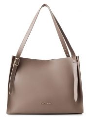 Vince Camuto Torebka "Palermo" w kolorze szarobrązowym - 35 x 27 x 15 cm rozmiar: onesize. Brązowe torby na ramię Vince Camuto, bez wzorów, z materiału, na ramię, bez dodatków. Za 158.95 zł.